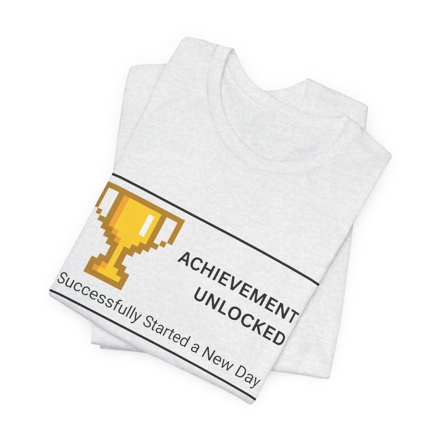 Achievement Unlocked T‑Shirt – Light