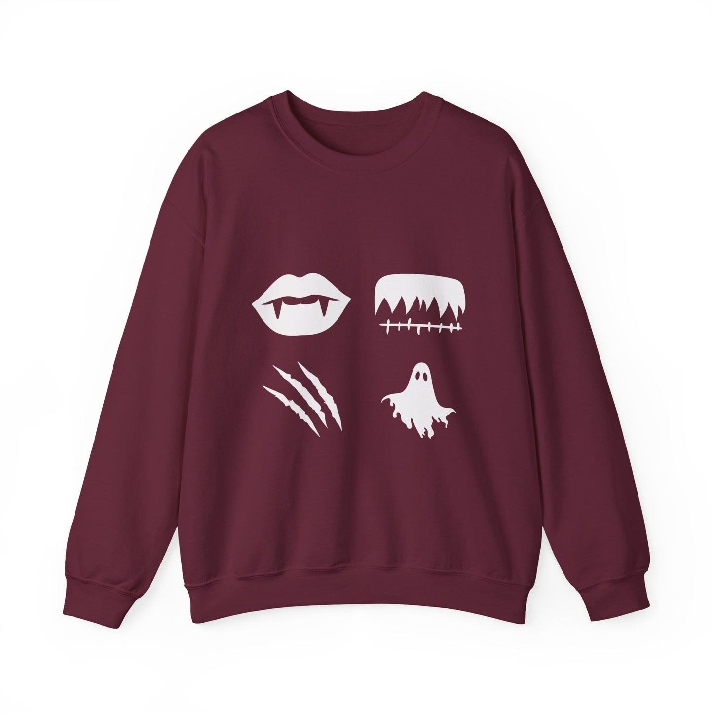 Minimalist Horror Icons Sweatshirt