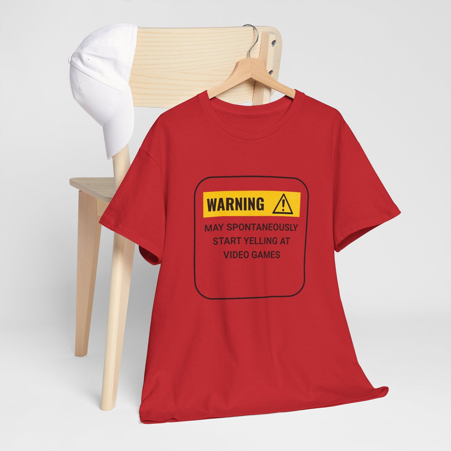 Funny Gamer Warning T‑Shirt – Light