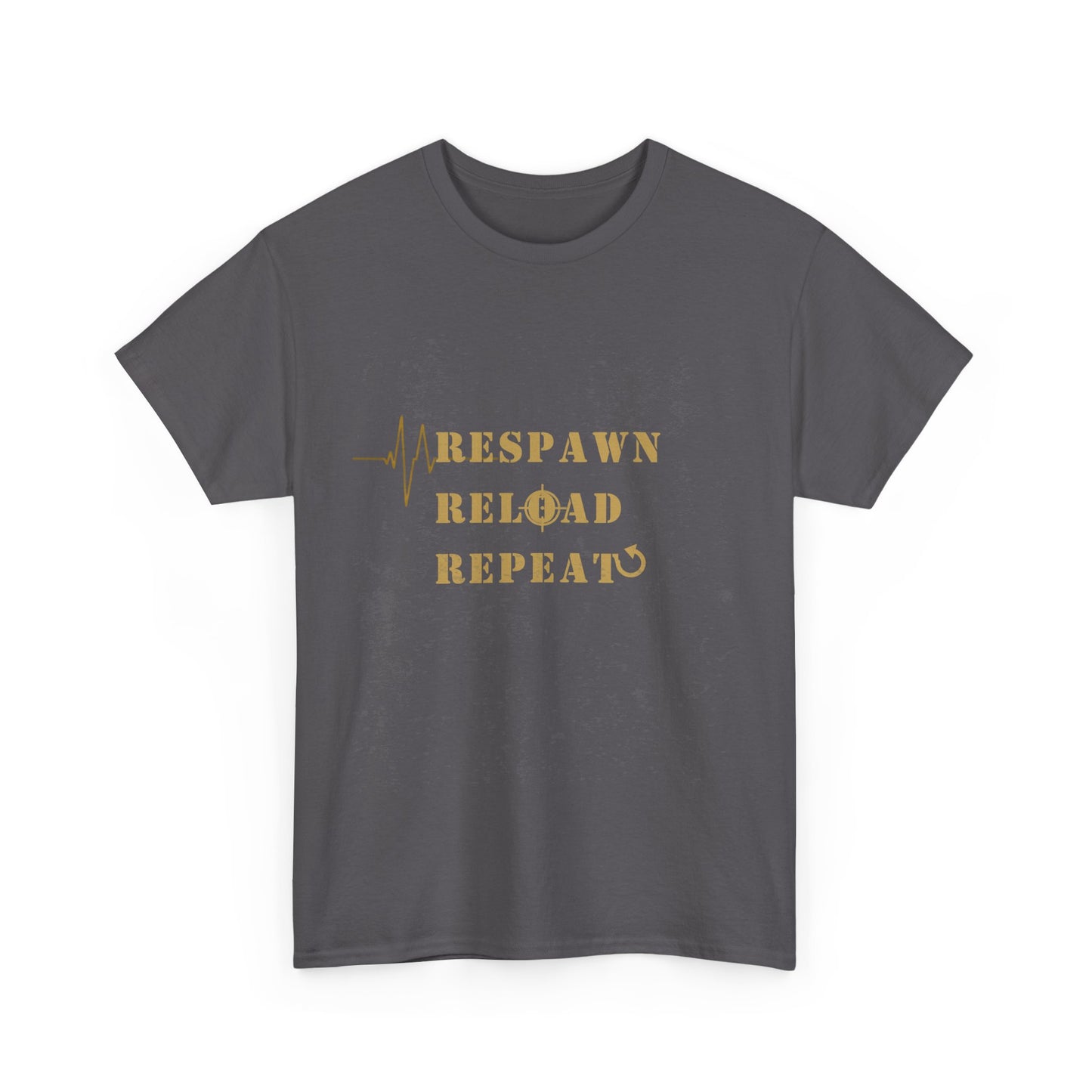 Respawn Reload Repeat T‑Shirt – Dark