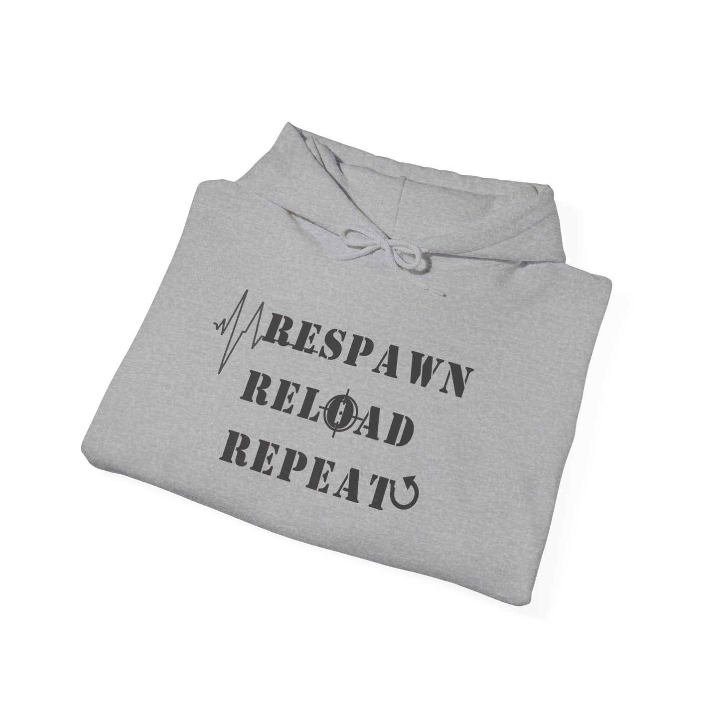 Respawn Reload Repeat Gaming Hoodie – Light