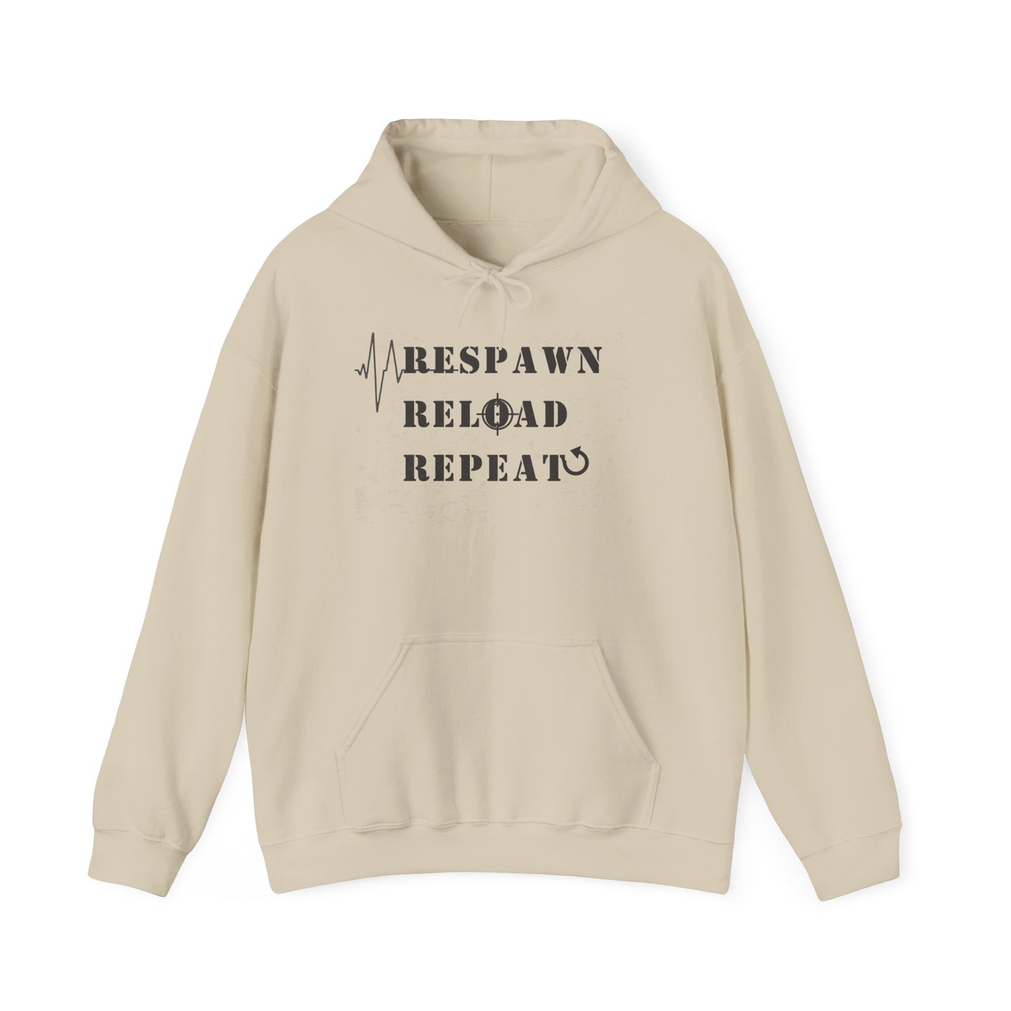 Respawn Reload Repeat Gaming Hoodie – Light