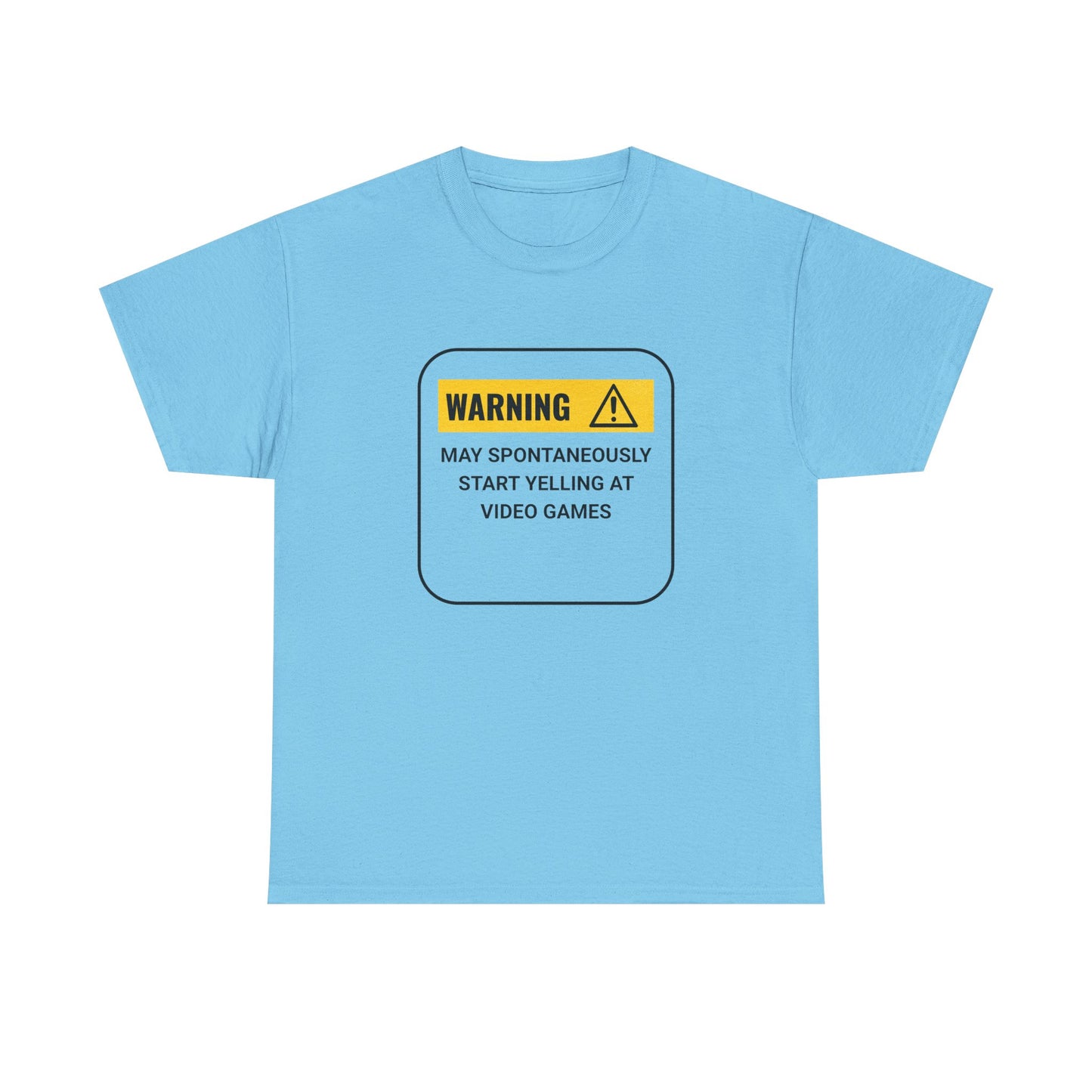 Funny Gamer Warning T‑Shirt – Light