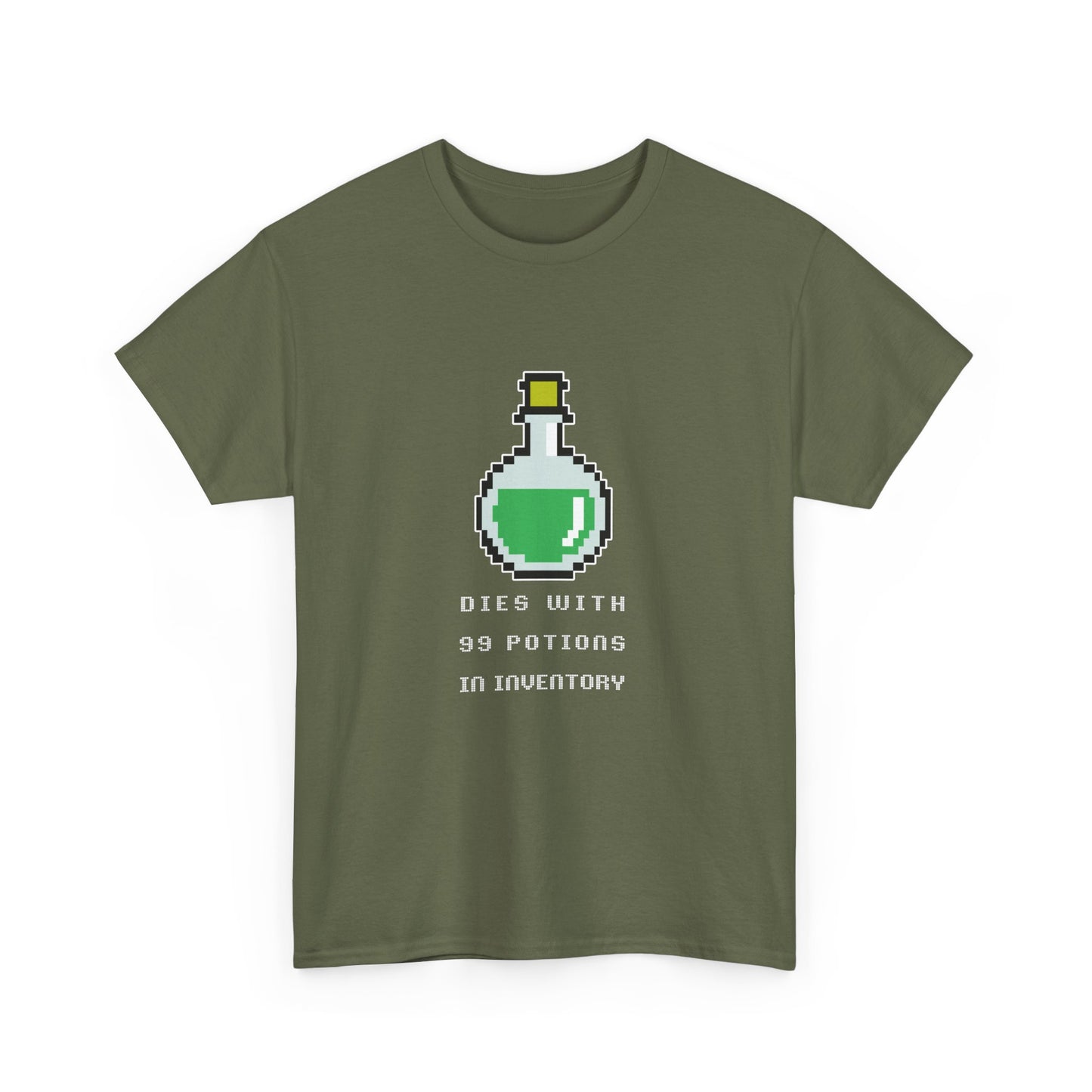 99 Potions Meme T-shirt - Dark