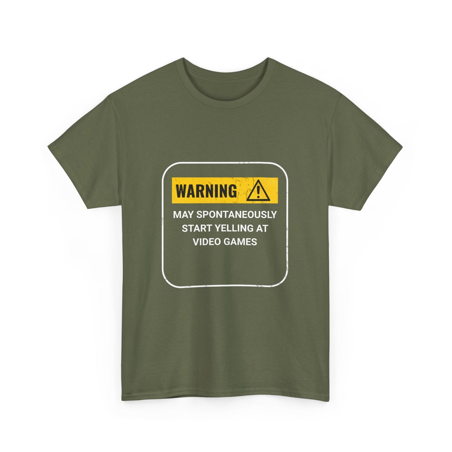 Funny Gamer Warning T‑Shirt – Dark
