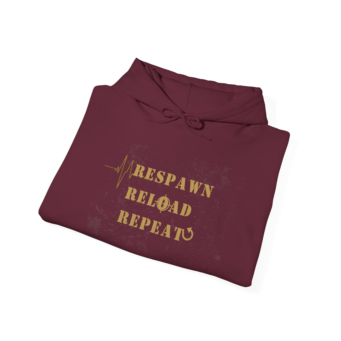 Respawn Reload Repeat Gaming Hoodie – Dark