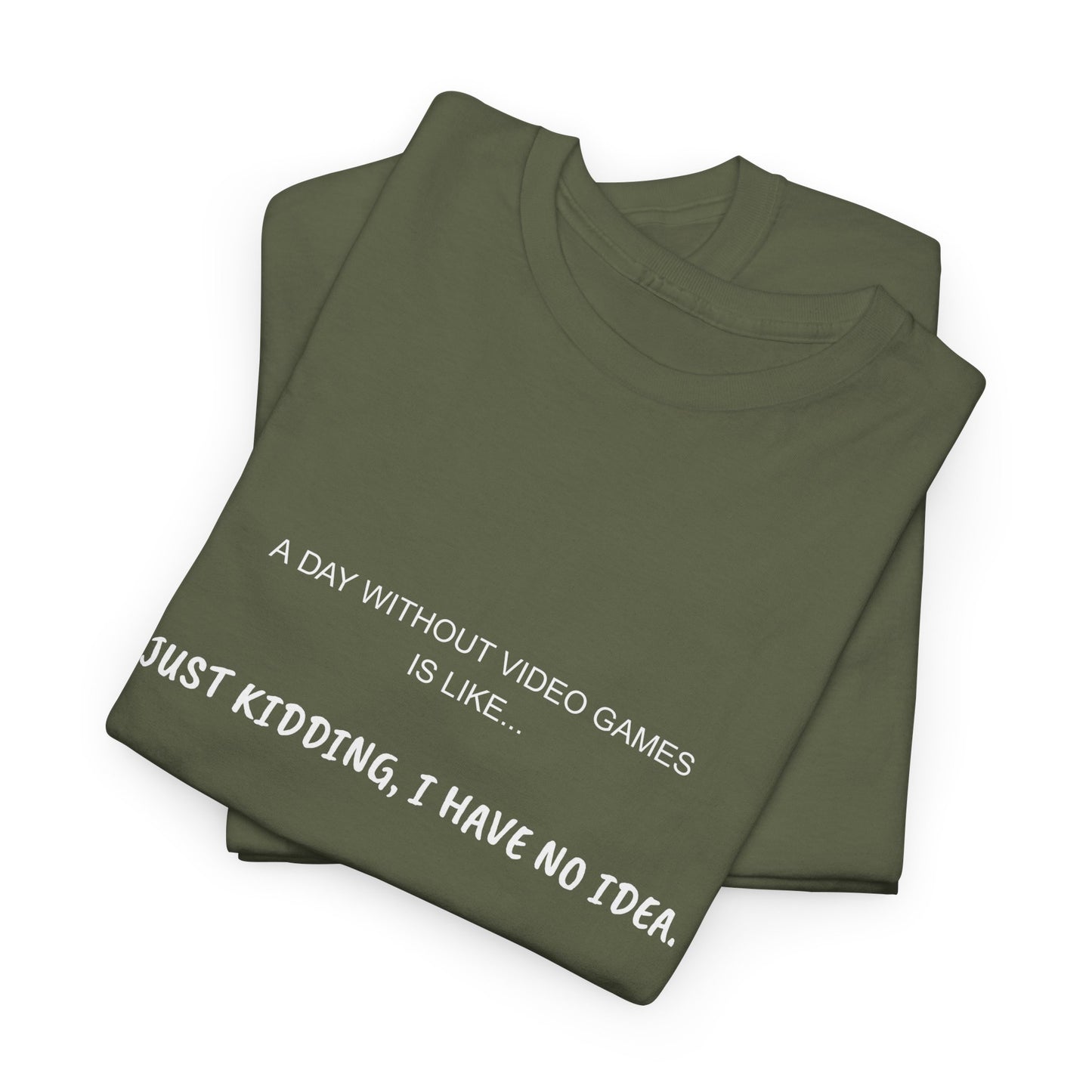A Day Without Video Games T‑Shirt – Dark
