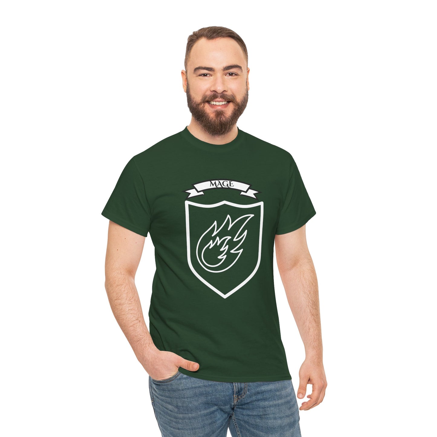 Mage Class Emblem T‑Shirt – Dark