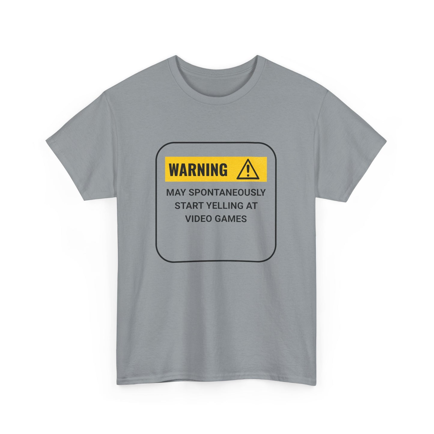 Funny Gamer Warning T‑Shirt – Light
