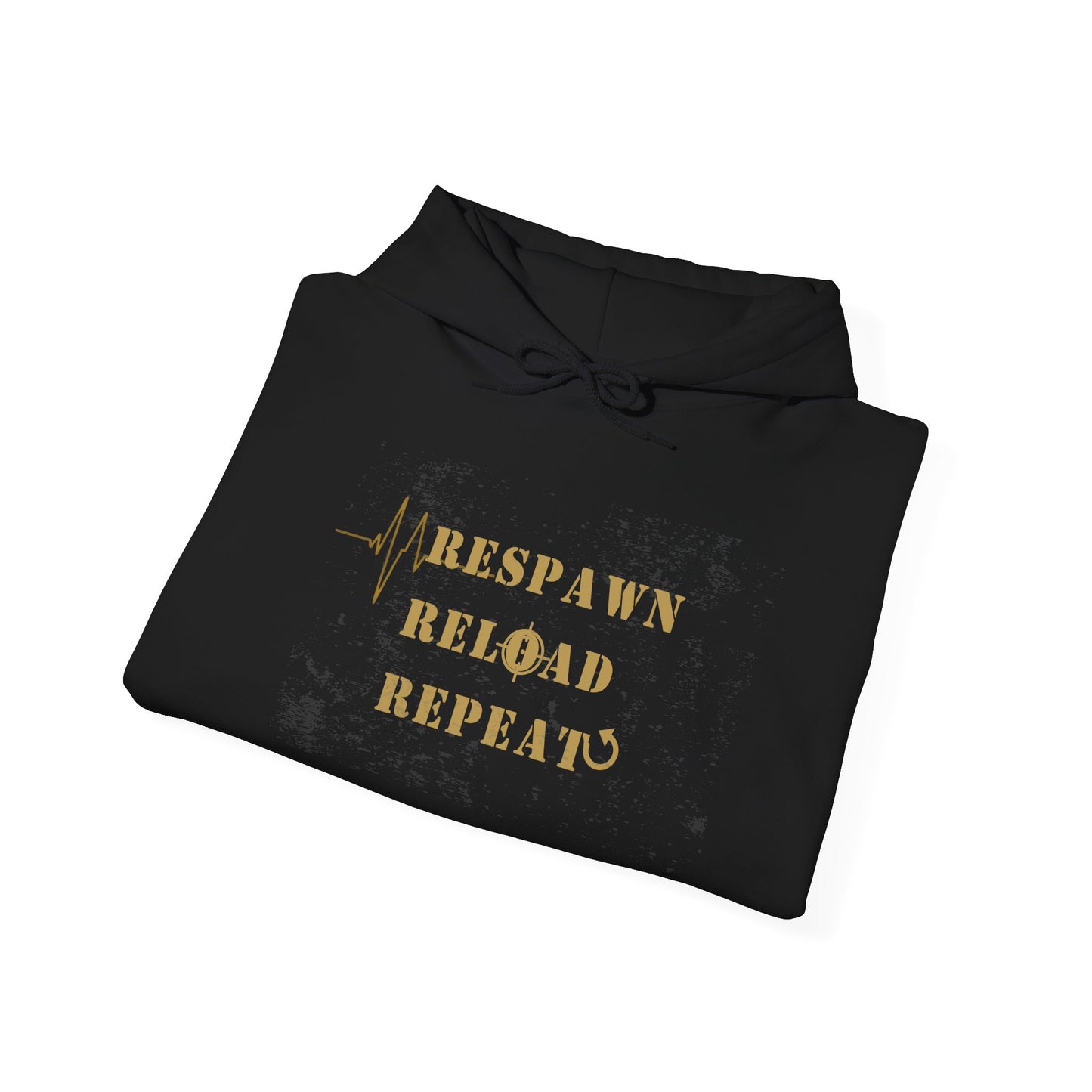 Respawn Reload Repeat Gaming Hoodie – Dark