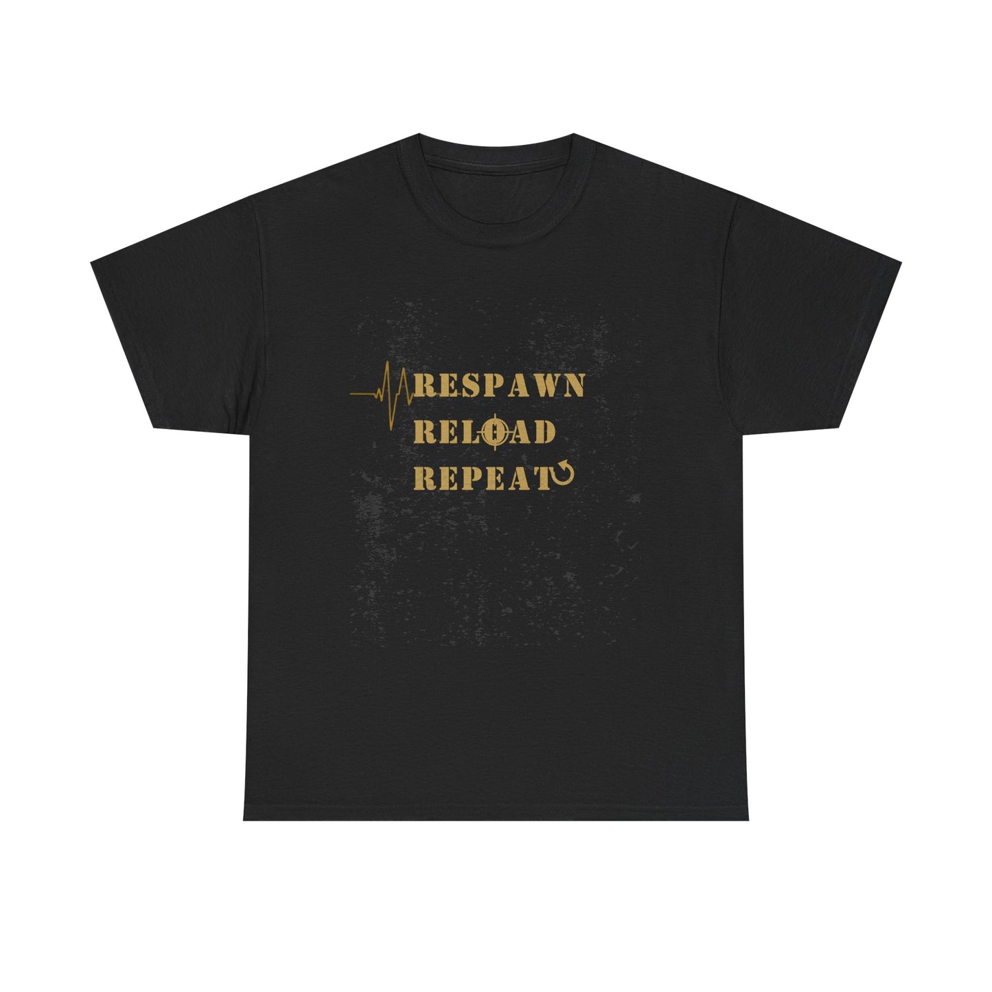 Respawn Reload Repeat T‑Shirt – Dark