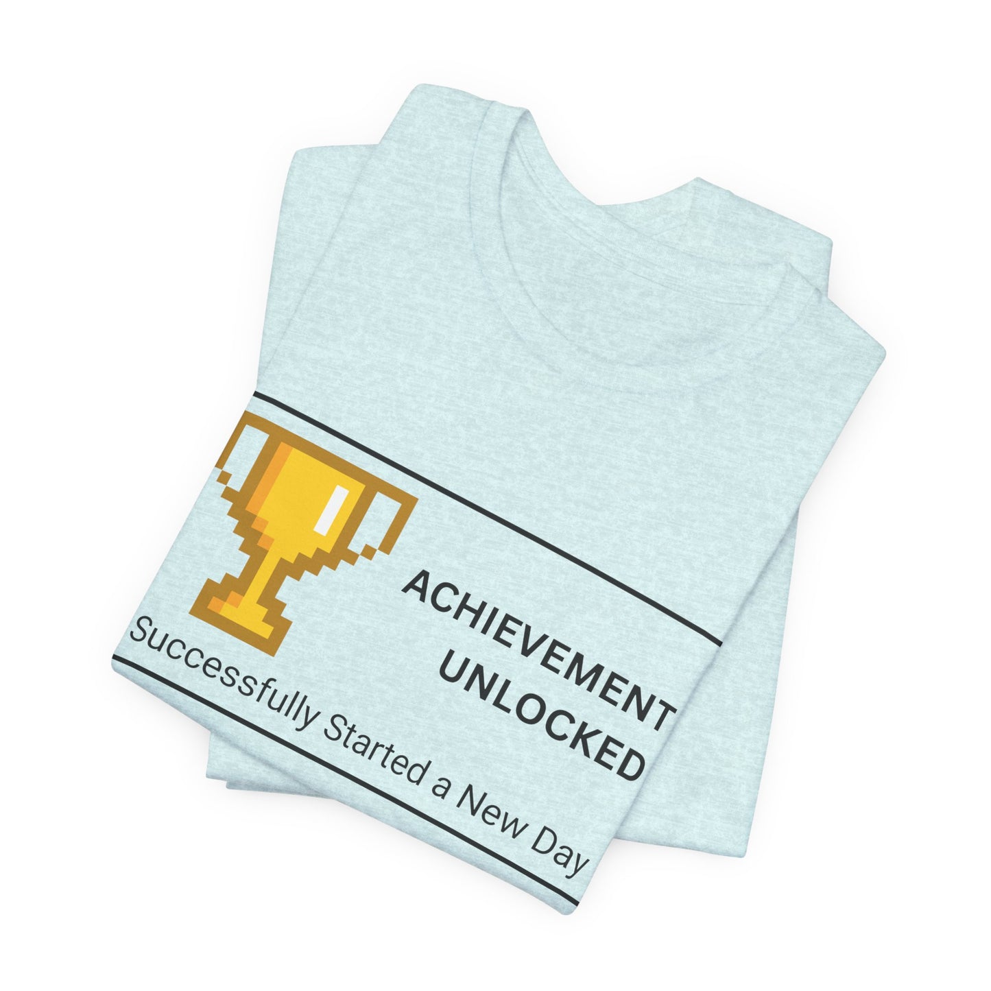 Achievement Unlocked T‑Shirt – Light