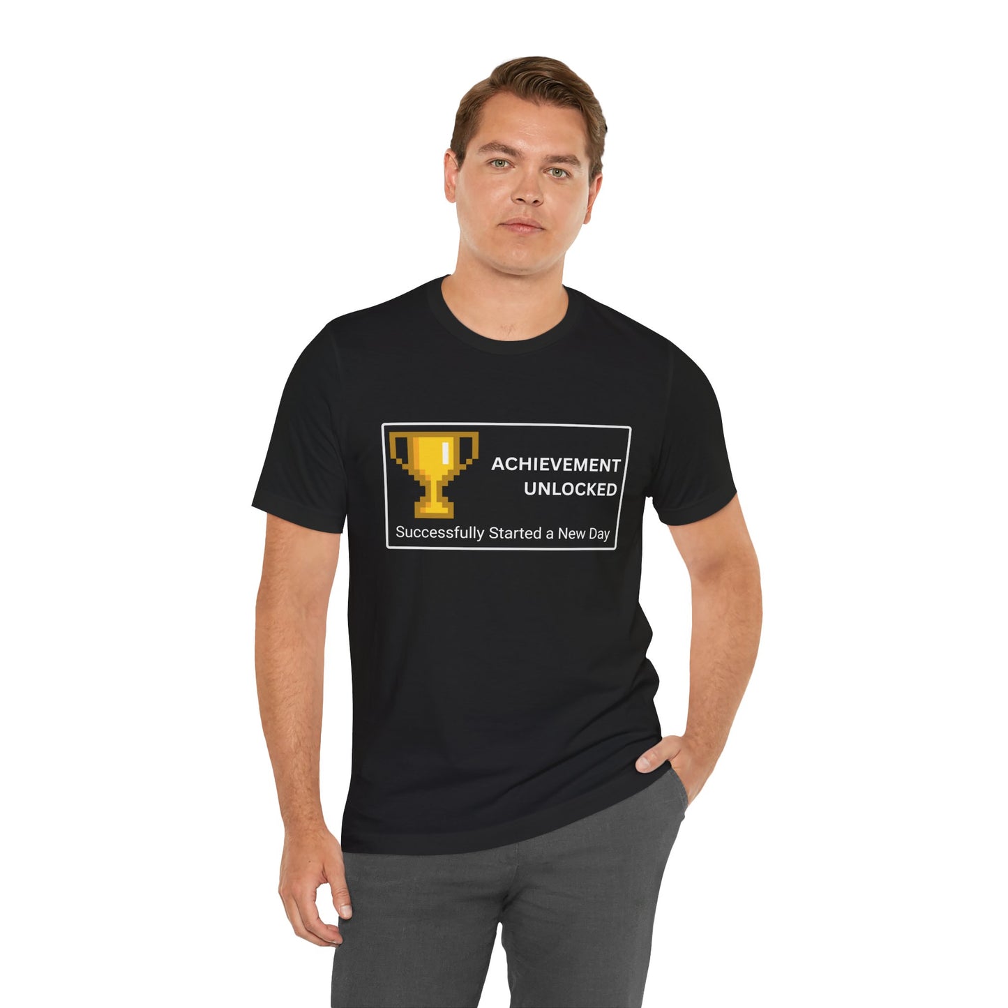 Achievement Unlocked T‑Shirt – Dark