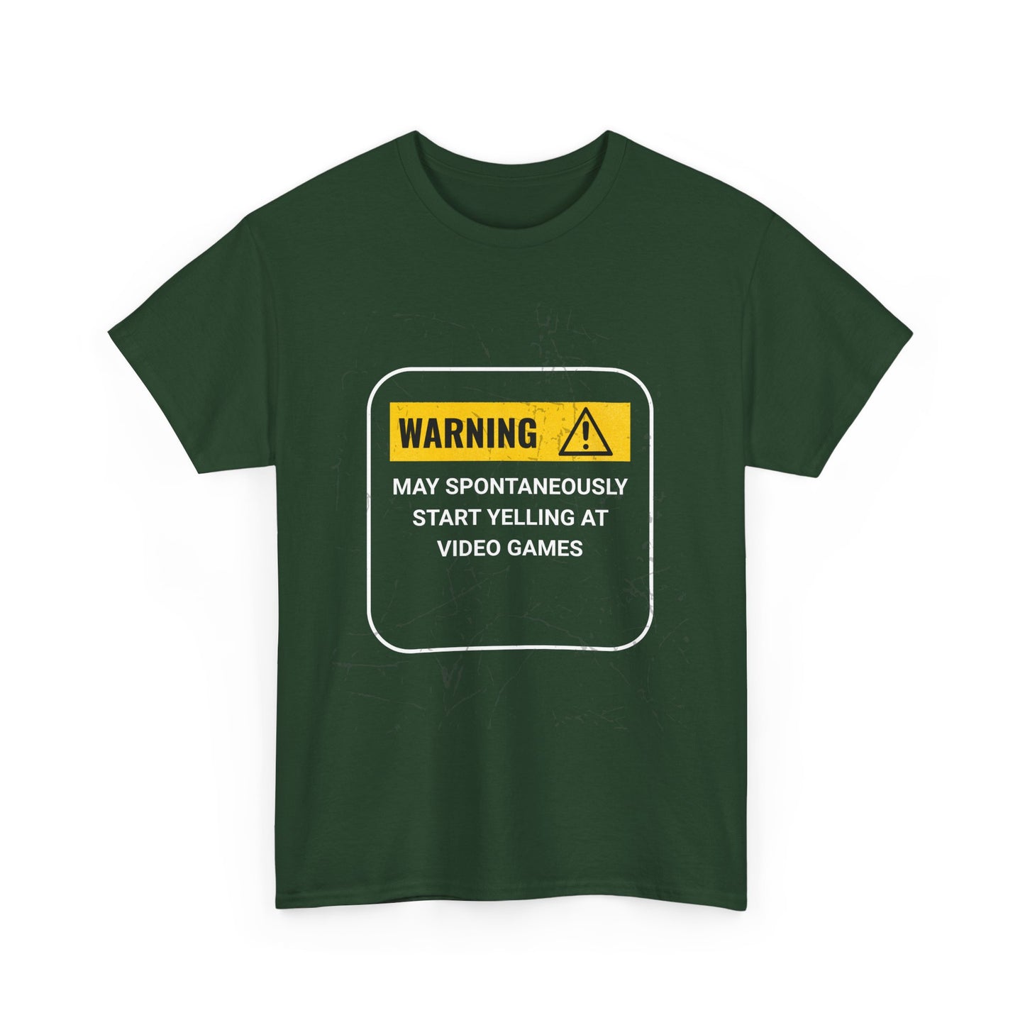 Funny Gamer Warning T‑Shirt – Dark