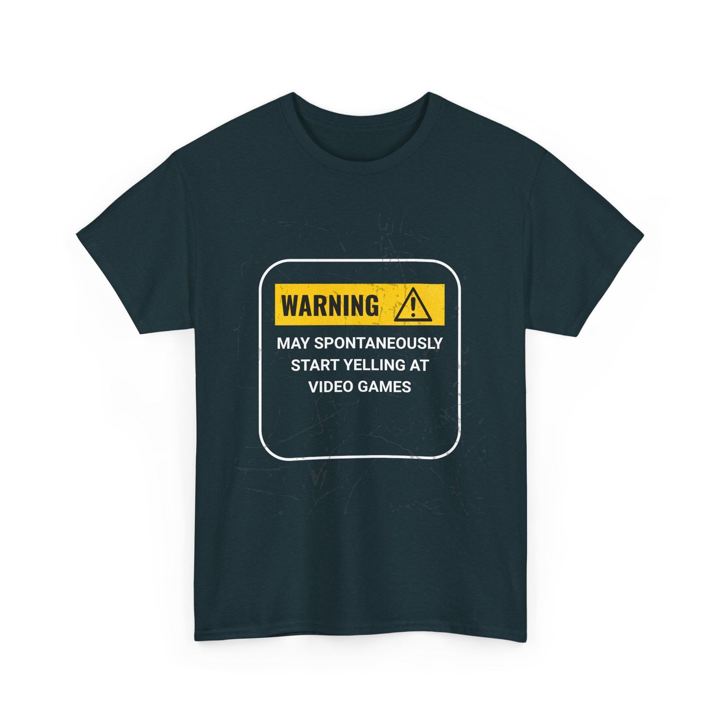 Funny Gamer Warning T‑Shirt – Dark