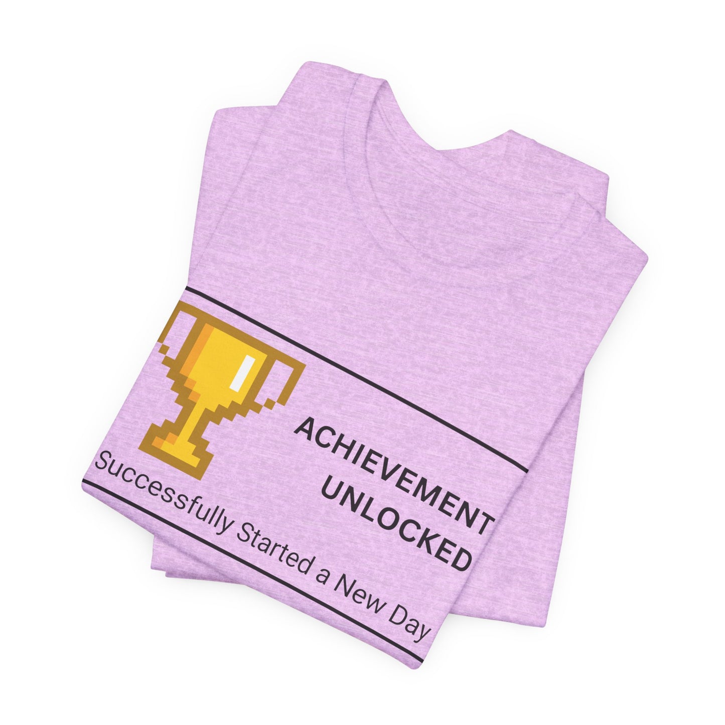 Achievement Unlocked T‑Shirt – Light