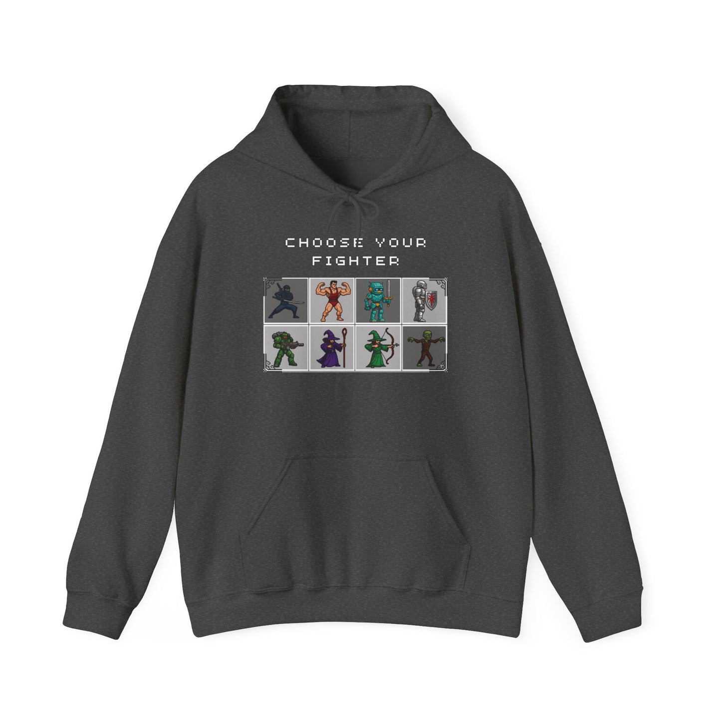 Choose Your Fighter Hoodie (16-Bit Colour Edition)