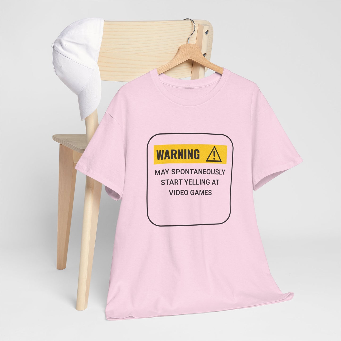 Funny Gamer Warning T‑Shirt – Light
