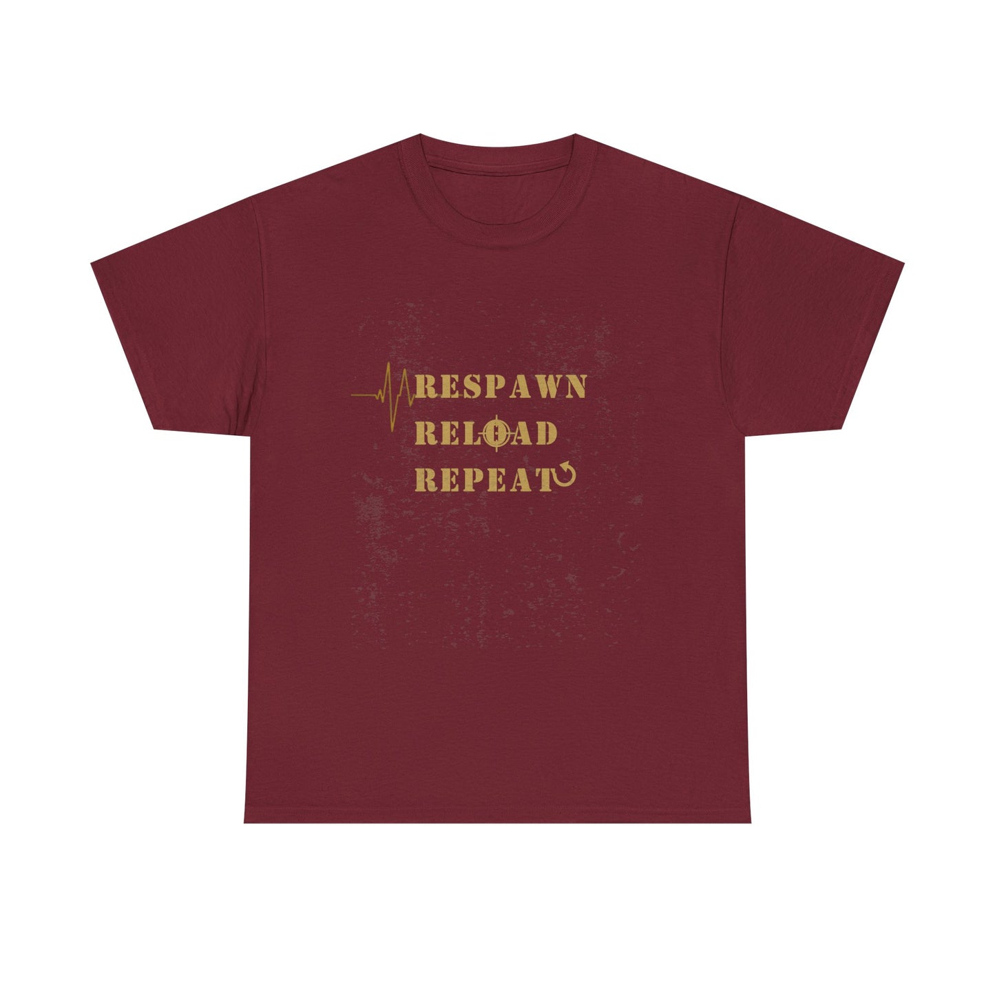 Respawn Reload Repeat T‑Shirt – Dark