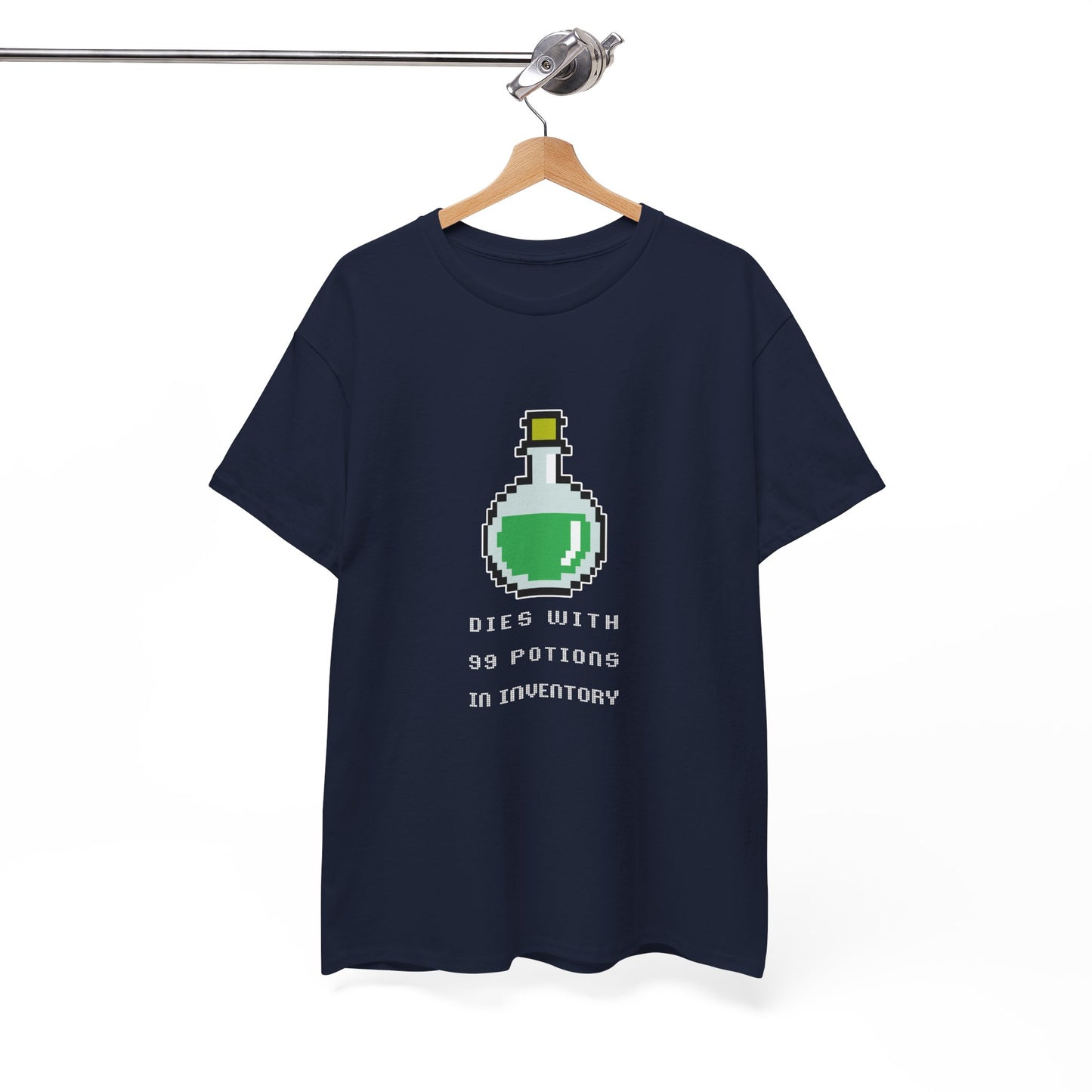 99 Potions Meme T-shirt - Dark