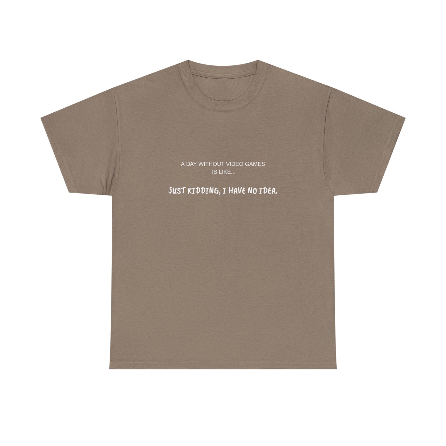 A Day Without Video Games T‑Shirt – Dark