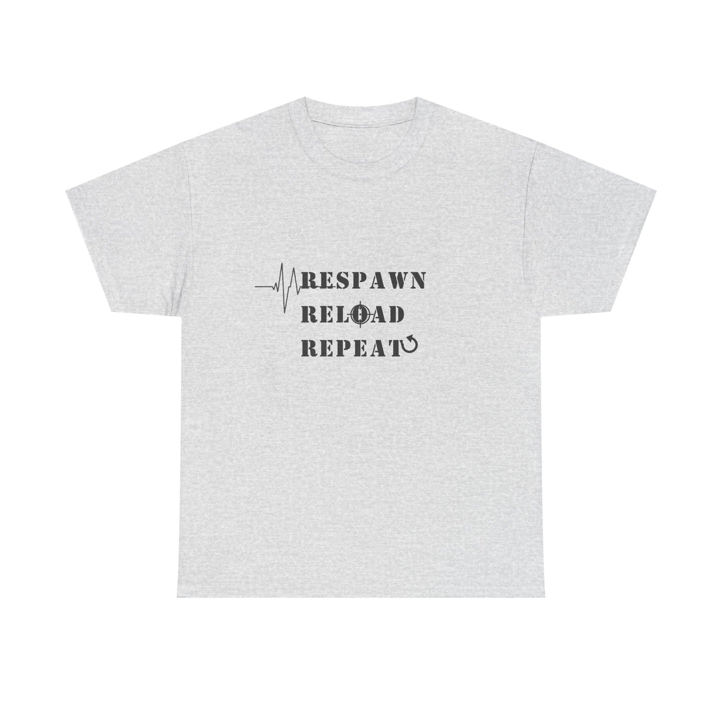 Respawn Reload Repeat T‑Shirt – Light
