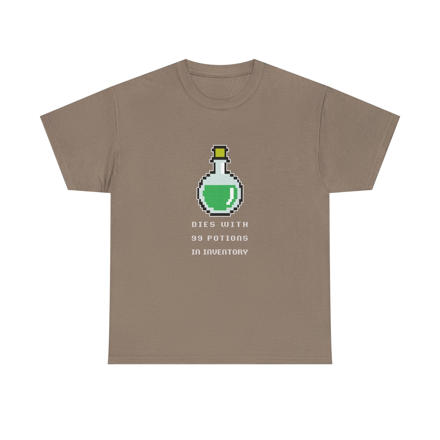 99 Potions Meme T-shirt - Dark