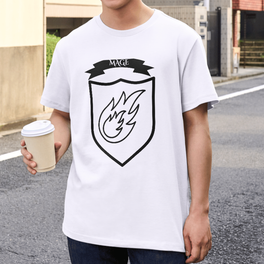 Mage Class Emblem T‑Shirt – Light