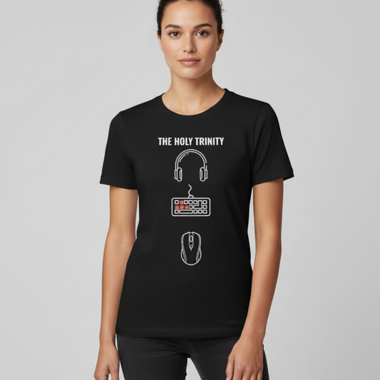 PC Gamer T‑Shirt – The Holy Trinity – Dark