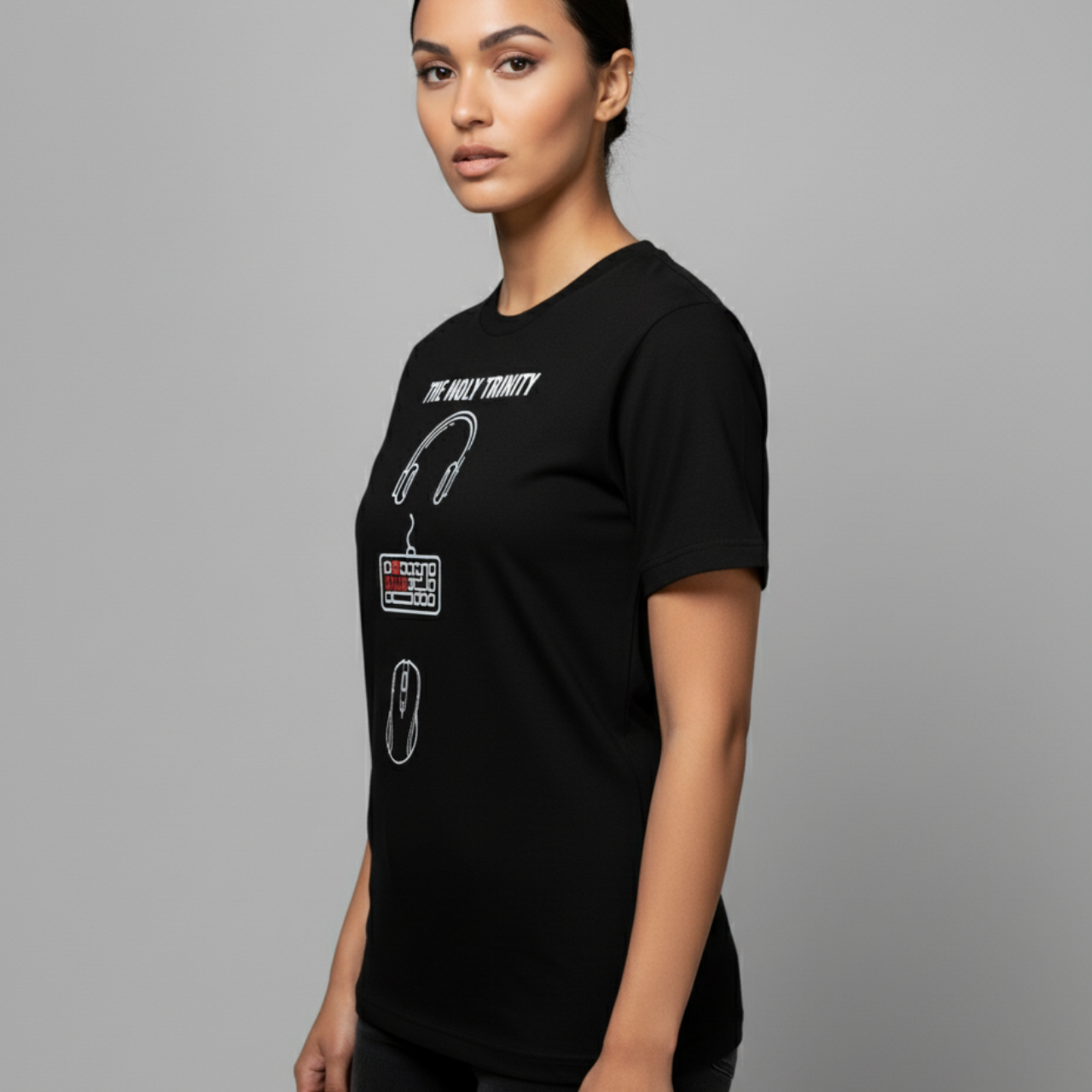 PC Gamer T‑Shirt – The Holy Trinity – Dark