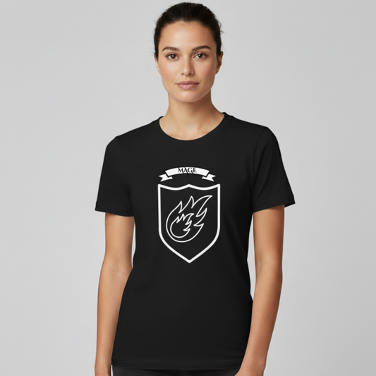 Mage Class Emblem T‑Shirt – Dark