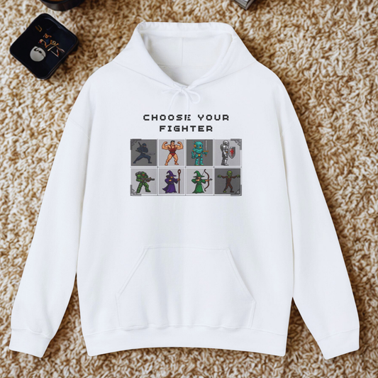 Choose Your Fighter Hoodie (16-Bit Colour Edition)